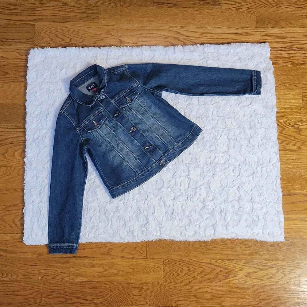 The Children's Place Jean Jacket, Girls Large (10/12), Great Condition!